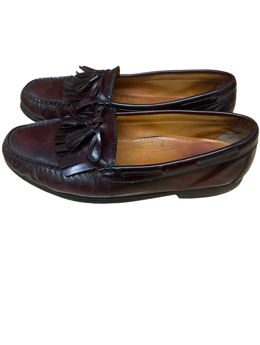 Vintage Oxblood Leather Kiltie Tassel Loafers Men’s 11D – Ivy Prep